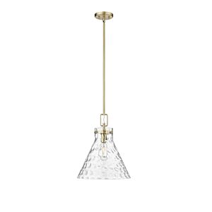 Barlon One Light Pendant in Modern Gold by Millennium