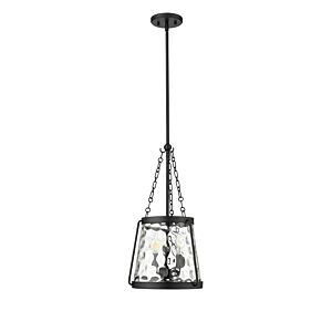 Adabella Three Light Pendant in Matte Black by Millennium