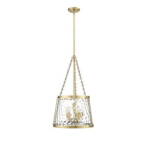 Adabella Five Light Pendant in Vintage Brass by Millennium