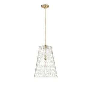 Saben 1-Light Pendant in Modern Gold