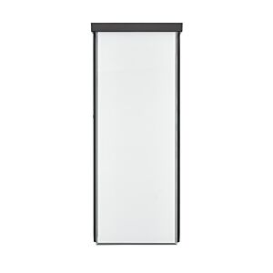 LED Outdoor Wall Sconce in Powder Coated Black