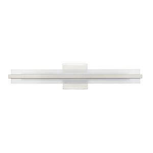 Troy LED Bathroom Vanity Light in Brushed Nickel