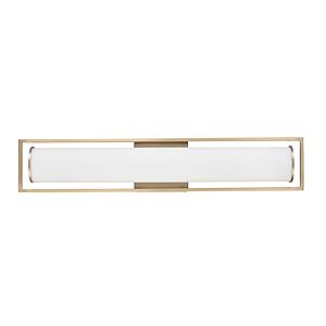 Teylor LED Vanity in Modern Gold by Millennium