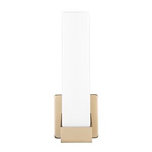 LED Outdoor Wall Sconce in Modern Gold