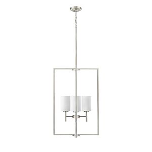 Luxx Four Light Pendant in Brushed Nickel by Millennium