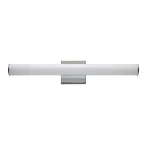 Rail 1-Light LED Bathroom Vanity Light Bar in Polished Chrome
