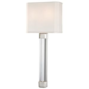 Larissa Two Light Wall Sconce in Polished Nickel by Hudson Valley