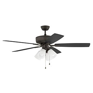 Pro Plus 114 4-Light 52" Hanging Ceiling Fan in Espresso