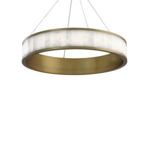 Coliseo LED Pendant in Aged Brass by Modern Forms