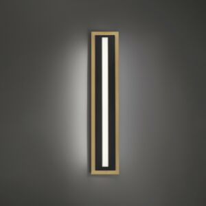 Lyrikal LED Wall Sconce in Black Aged Brass by Modern Forms