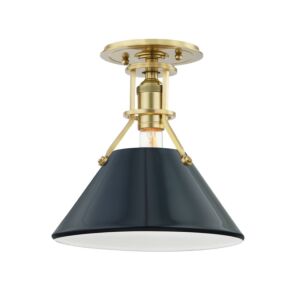 One Light Semi Flush Mount