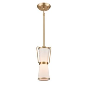 Layla  Pendant in Brushed Brass by Artcraft