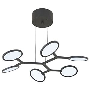 Bandalore LED Pendant in Coal by George Kovacs