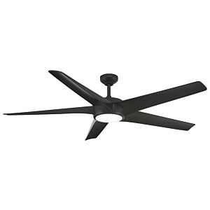 Skymaster 1-Light 64" Hanging Ceiling Fan in Coal