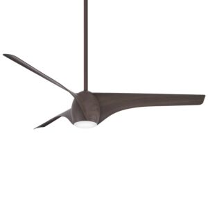 Airewave 65"Ceiling Fan in Dark Maple by Minka Aire