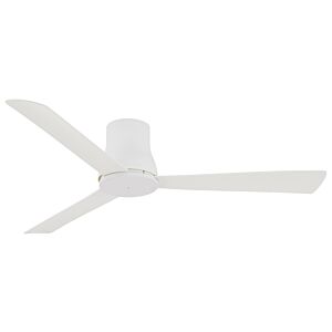 Simple Flush 52" 52"Ceiling Fan in Flat White by Minka Aire