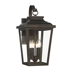 Irvington Manor Four Light Wall Mount in Chelesa Bronze by MinkaLavery