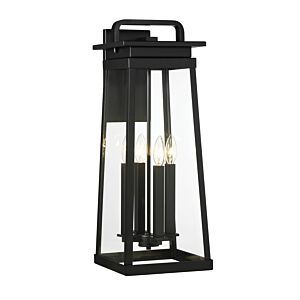 Isla Vista Four Light Outdoor Wall Mount in Coal by MinkaLavery