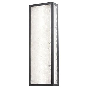 Salt Creek LED Outdoor Wall Sconce in Coal by MinkaLavery