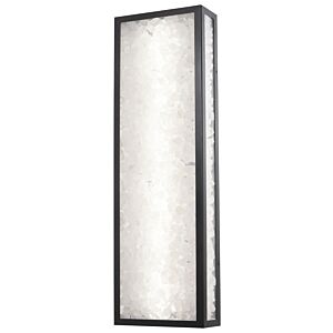 Salt Creek LED Outdoor Wall Sconce in Coal by MinkaLavery