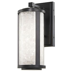 Salt Creek LED Outdoor Wall Sconce in Coal by MinkaLavery