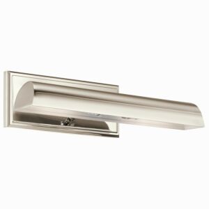 Carston 2-Light LED Picture Light in Polished Nickel