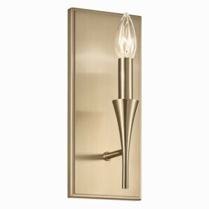 Alvaro One Light Wall Sconce in Champagne Bronze by Kichler