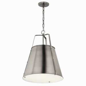 Etcher 2-Light Pendant in Classic Pewter