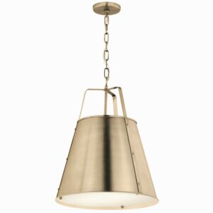 Etcher Two Light Pendant in Champagne Bronze by Kichler