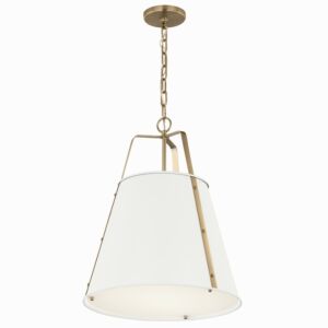 Etcher Two Light Pendant in White by Kichler