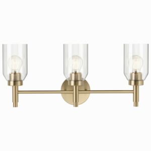 Madden Three Light Vanity in Champagne Bronze by Kichler