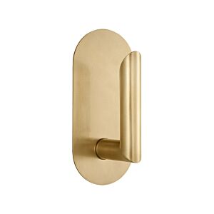 Fielle LED Wall Sconce in Hand Rubbed Antique Brass by Visual Comfort Modern