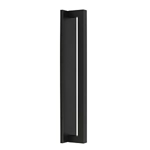 Stagger LED Wall Mount in Outdoor Black by Visual Comfort Modern