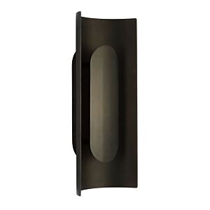 Shielded LED Wall Sconce in Bronze by Visual Comfort Modern