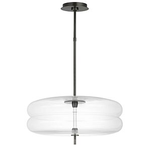 Shakkei LED Pendant in Bronze by Visual Comfort Modern