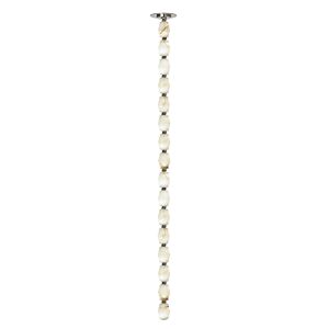 Collier 1-Light LED Pendant in Polished Nickel