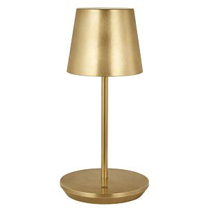 Nevis LED Table Lamp in Hand Rubbed Antique Brass by Visual Comfort Modern