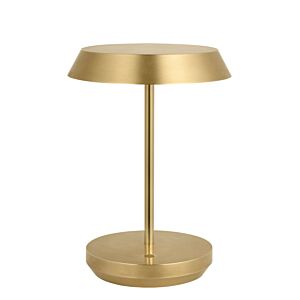 Tepa LED Table Lamp in Hand Rubbed Antique Brass by Visual Comfort Modern