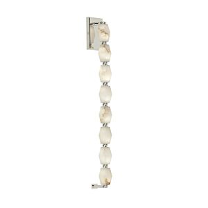 Collier LED Wall Sconce in Polished Nickel by Visual Comfort Modern