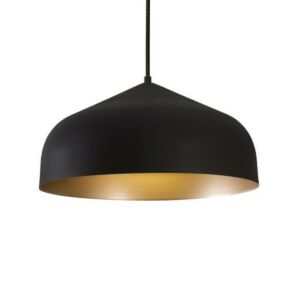 Helena One Light Pendant in BlackGold by Kuzco Lighting