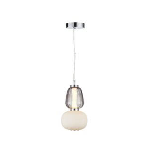 Cyra LED Pendant in Chrome by Artcraft