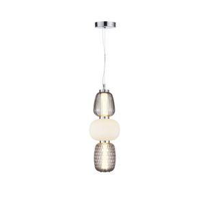 Cyra LED Pendant in Chrome by Artcraft