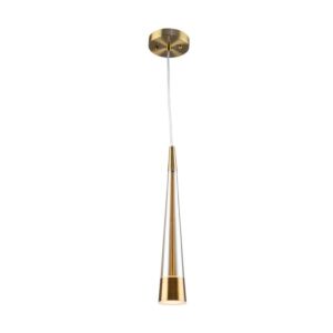 Sunnyvale LED Pendant in Brass by Artcraft