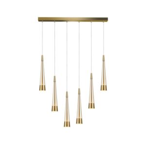 Sunnyvale LED Island Pendant in Brass by Artcraft