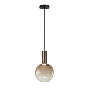 Alexis LED Pendant in Coffee by Artcraft