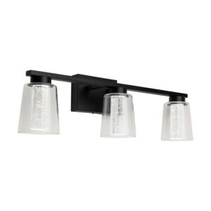 Dalton LED Bathroom Vanity Light  in Black by Artcraft