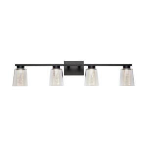 Dalton LED Bathroom Vanity Light  in Black by Artcraft