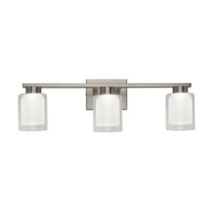 Saville LED Bathroom Vanity Light  in Brushed Nickel by Artcraft