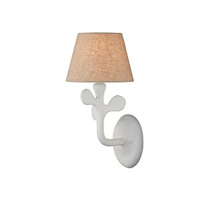 Charny  Wall Sconce in Gesso White by Currey and Company