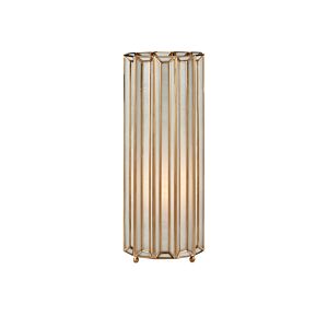 Daze  Table Lamp in White Antique Brass by Currey and Company